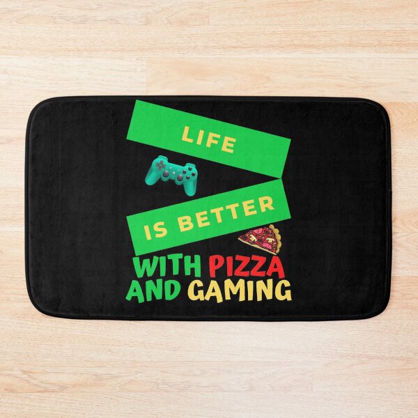 Item preview,  Life Is Better With Pizza And Gaming designed and sold by TeesFashion.