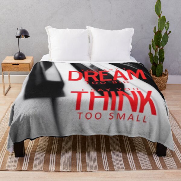 Item preview, you say i dream to big, i say you think to small designed and sold by charmaine pettigrew.