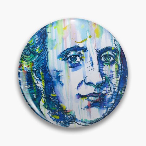 Item preview, FELIX MENDELSSOHN watercolor nd ink portrait designed and sold by lautir.