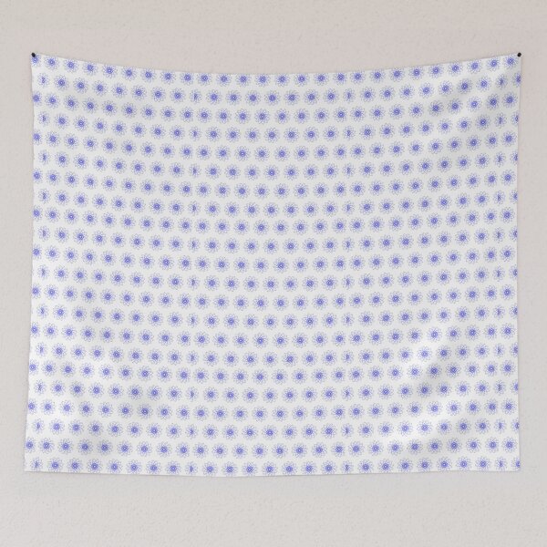 Item preview, Blue Flower Patterns, Flower Patterns for Girls , Gift for woman. designed and sold by garniturex.