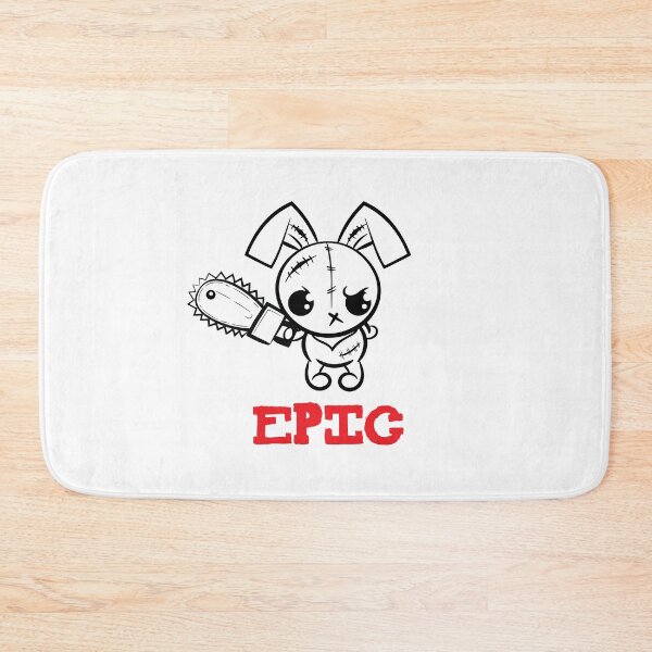 Item preview, Epic Grumpy Voodoo Bunny Cute Monster designed and sold by ProjectX23.
