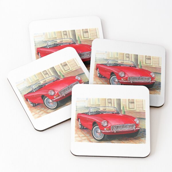 Item preview, Red MG Car designed and sold by AnthonyPascoe.