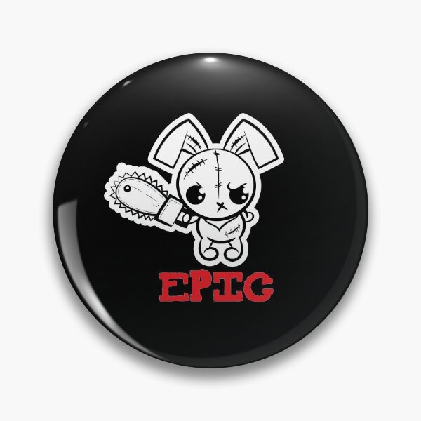 Item preview, Epic Grumpy Voodoo Bunny Cute Bigfoot Monsters designed and sold by ProjectX23.