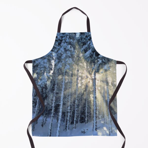 Item preview, Dappled Sunlight in Winter Forest designed and sold by RainbowStudios.