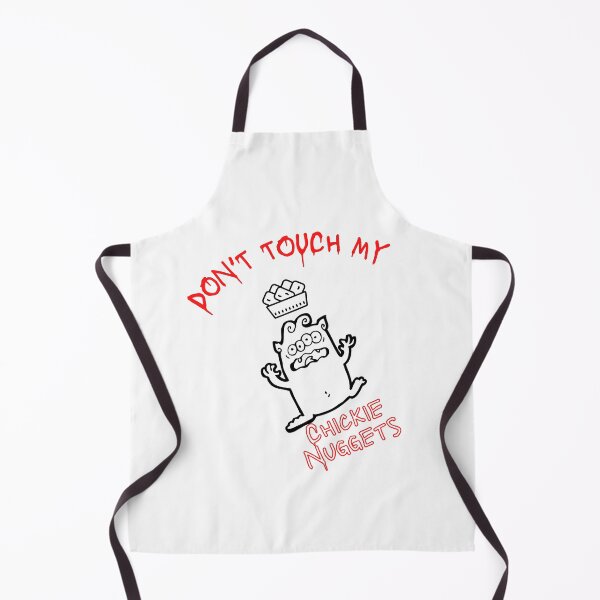 Item preview, Don't Touch My Chickie Nuggets, Crazy Four Eyed Alien Territorial About Its Chicken Nuggets designed and sold by Black11Flamingo.
