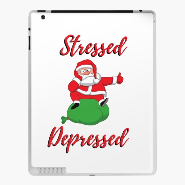 Stressed And Depressed iPad Skin