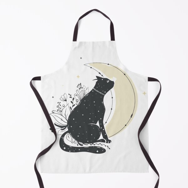 Item preview, Black cat moon designed and sold by Rakos-Merch.