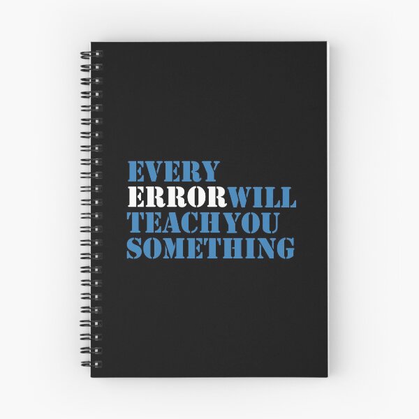 Item preview, Every error teaches you designed and sold by YourStyleB.