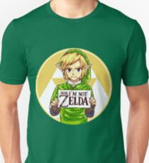 Dude, I'm Not ZELDA! Slim Fit T-Shirt