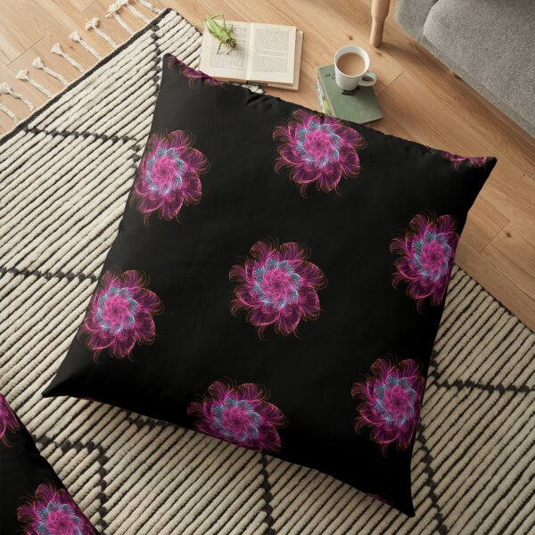Fractal Flower - 02 Floor Pillow