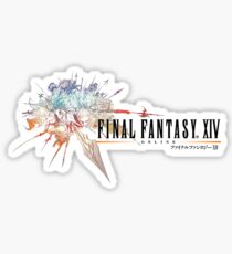 Final Fantasy XIV Logo Sticker