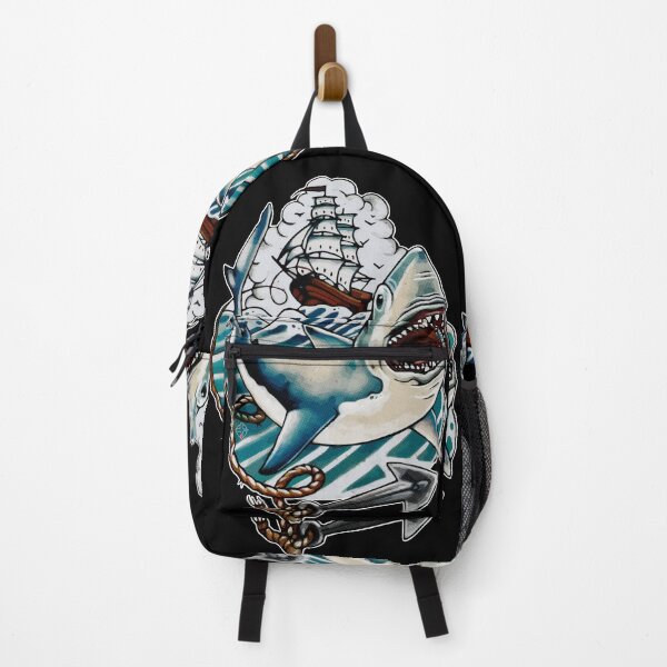 Item preview, shark designed and sold by talvutattoo.
