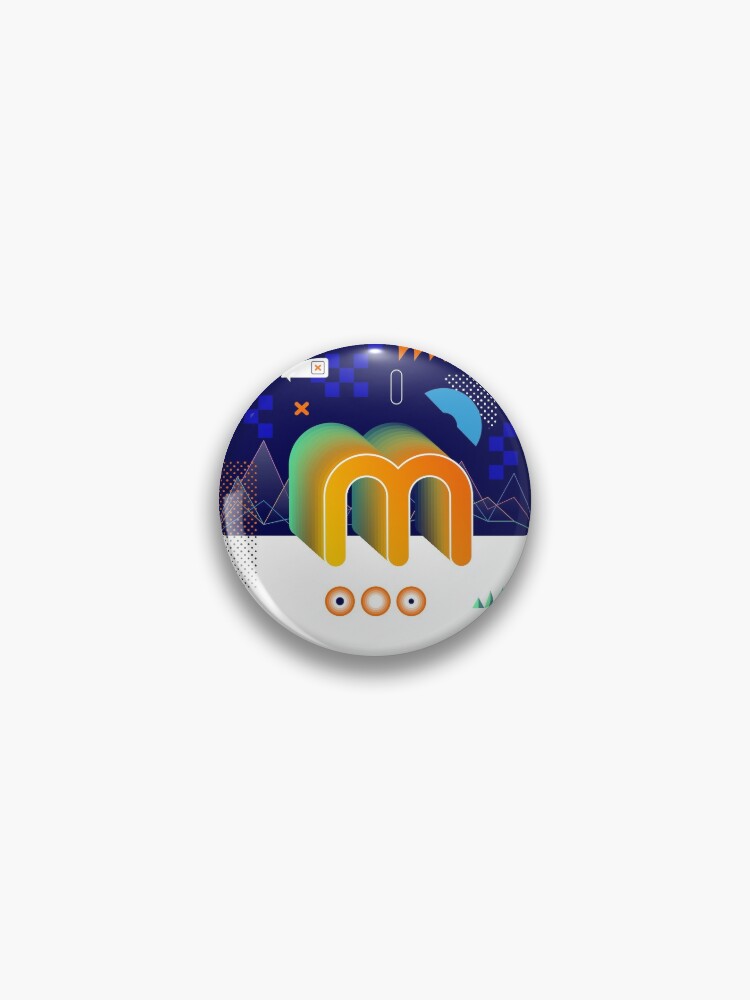Pin, minerstat Retro Vibes designed and sold by minerstat