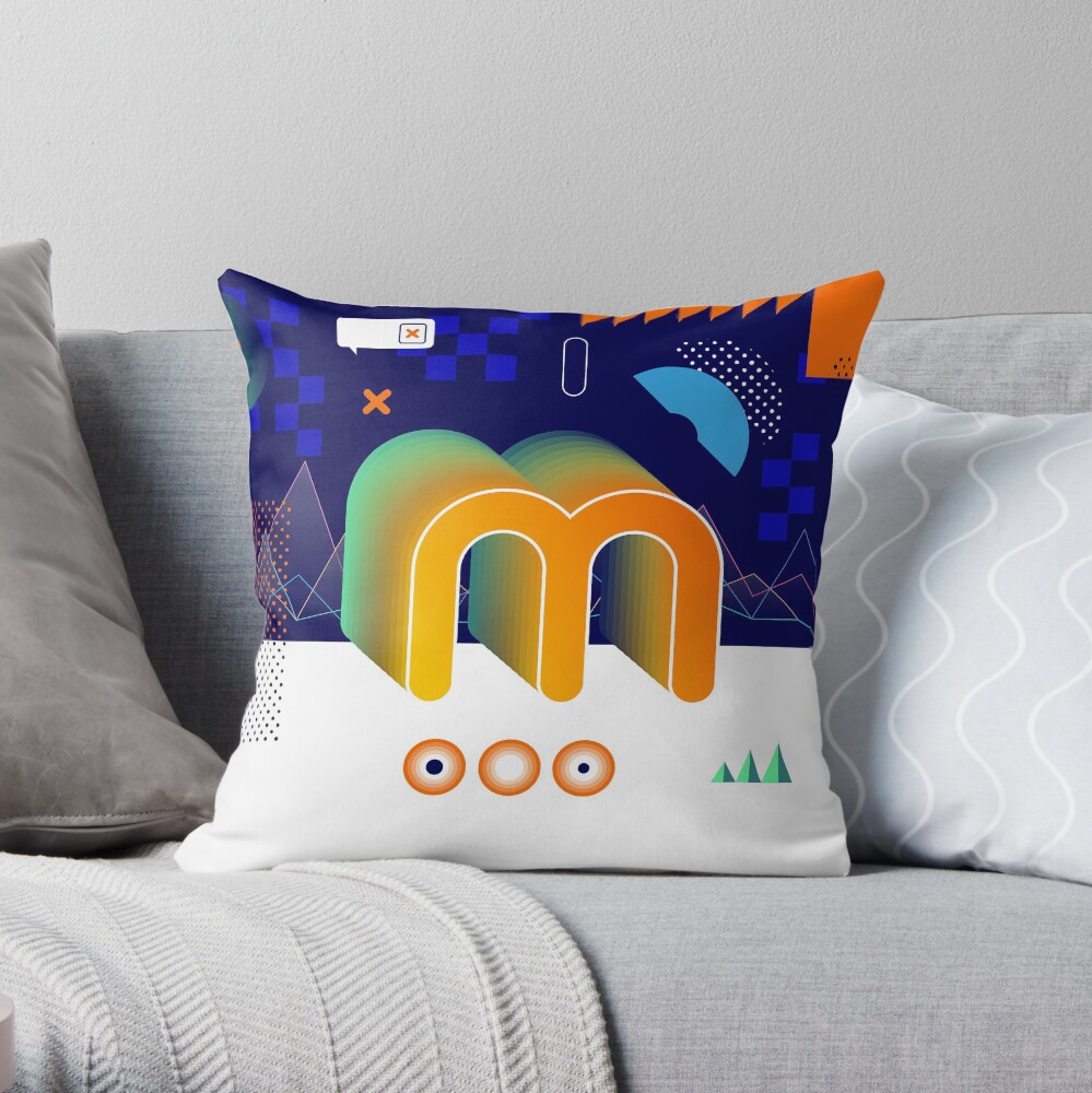 Item preview, Throw Pillow designed and sold by minerstat.