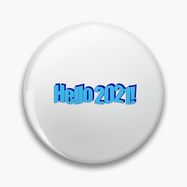 Item preview, Hello 2021! Blue WordArt designed and sold by gleba420.