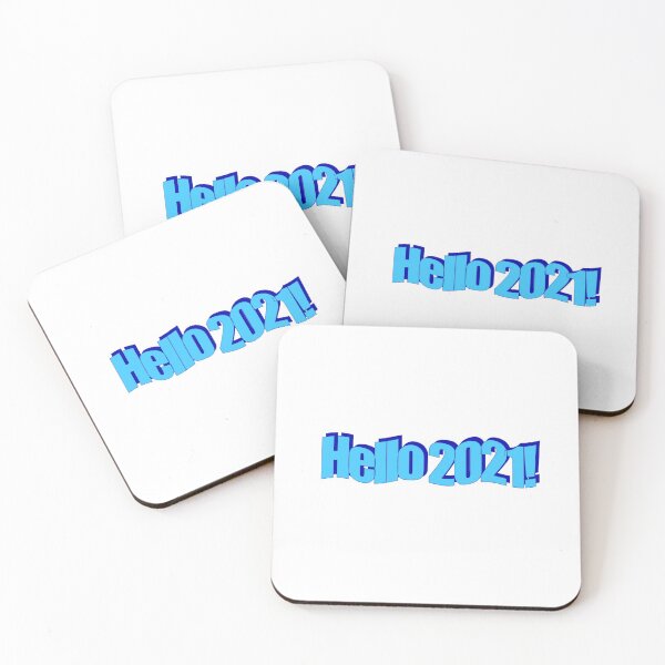 Item preview, Hello 2021! Blue WordArt designed and sold by gleba420.