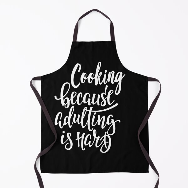 Item preview, Cooking Because Adulting Is Hard. I Love Cooking. Foodie. designed and sold by ProjectX23.