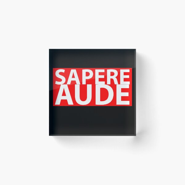 Item preview, Sapere Aude designed and sold by Coryanderson.
