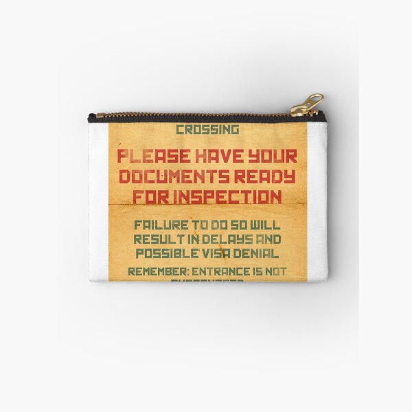 Item preview, Papers, Please - Attention designed and sold by Ketchoutchou.