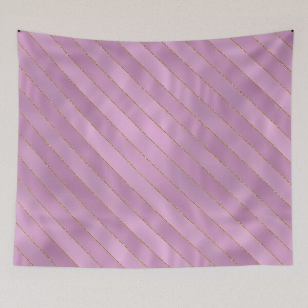 Item preview, Chic Glitter Pinstriped Satin Ribbons in Pink designed and sold by ReesDesigns.