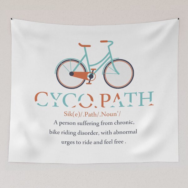 Item preview, Cycopath T Shirt, Funny Cycling T Shirt, Cycling Shirt, Bike Bicycle Shirt, Funny Bike Gift, Road Bike Gifts, Cycling Gift Idea designed and sold by SweetT-shirt.