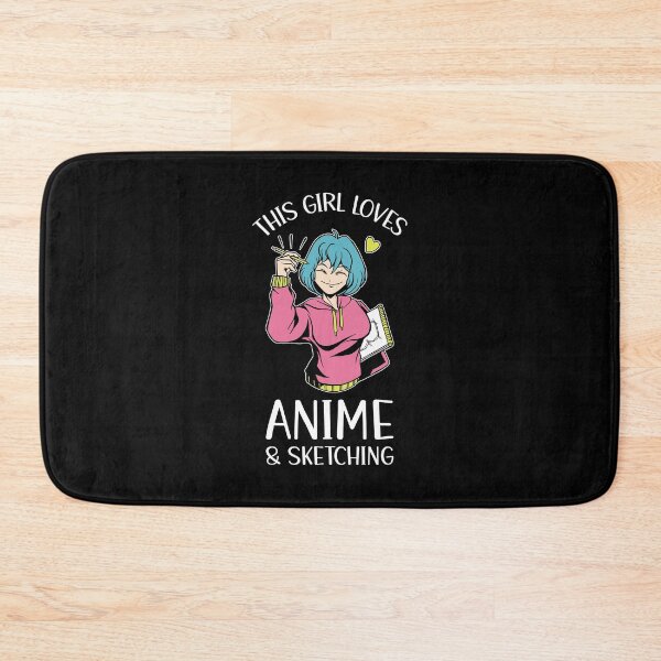 Item preview, This Girl Loves Anime And Sketching designed and sold by OnepixArt.