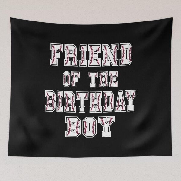 Item preview, Friend Of The Birthday Baller Baseball Themed Party design designed and sold by Grabitees.