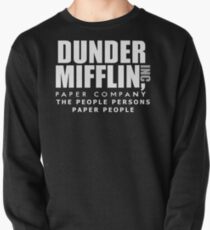 Dunder Mifflin Die Menschen Personen Papier Menschen Sweatshirt