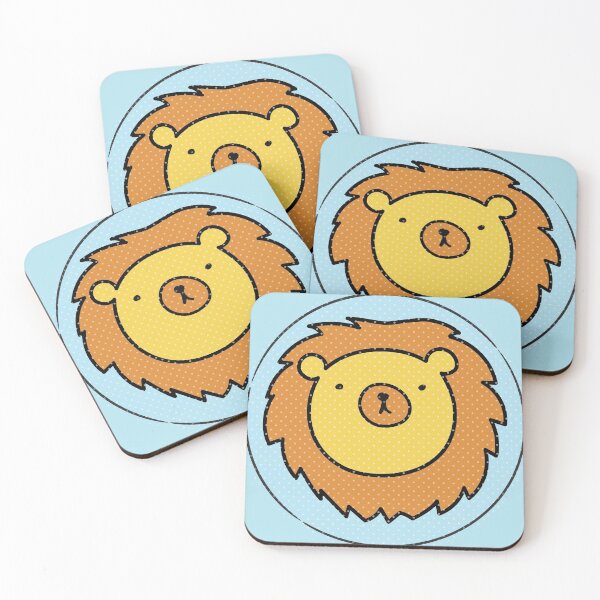 Artikelvorschau, Netter Löwe: Netter Tieraufkleber entworfen und verkauft von MKs-stickers.