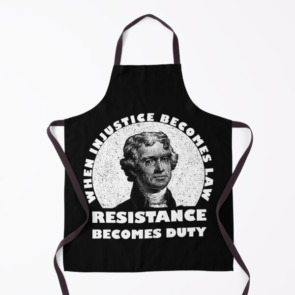 Aperçu de l'œuvre Phrase patriotique de résistance de Thomas Jefferson créée et vendue par h44k0n.