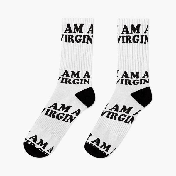 Item preview, I am a virgin! White lie party design! designed and sold by Henri Vellart.