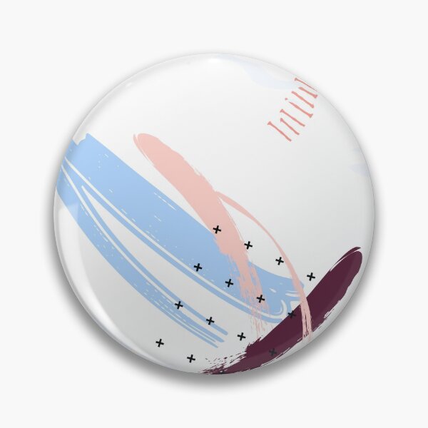 Item preview, Abstract brush strokes acrylic paint designed and sold by Milatoo.