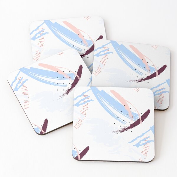 Item preview, Abstract brush strokes acrylic paint designed and sold by Milatoo.