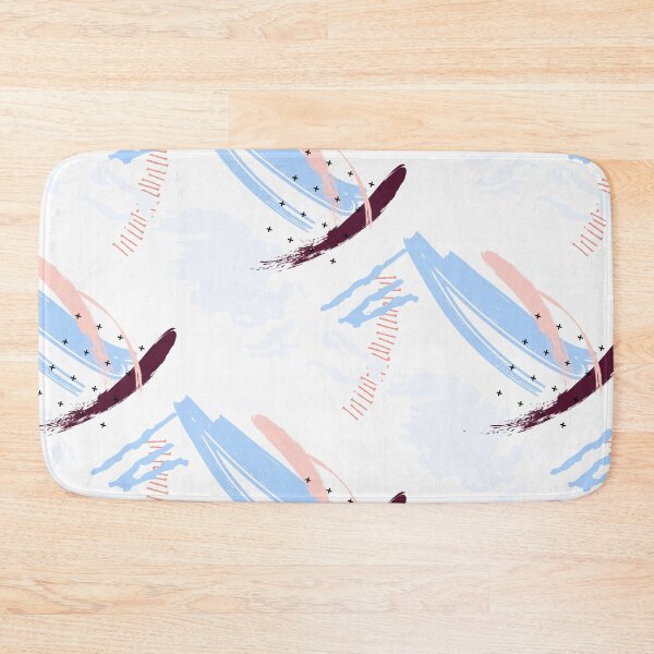 Item preview, Abstract brush strokes acrylic paint designed and sold by Milatoo.