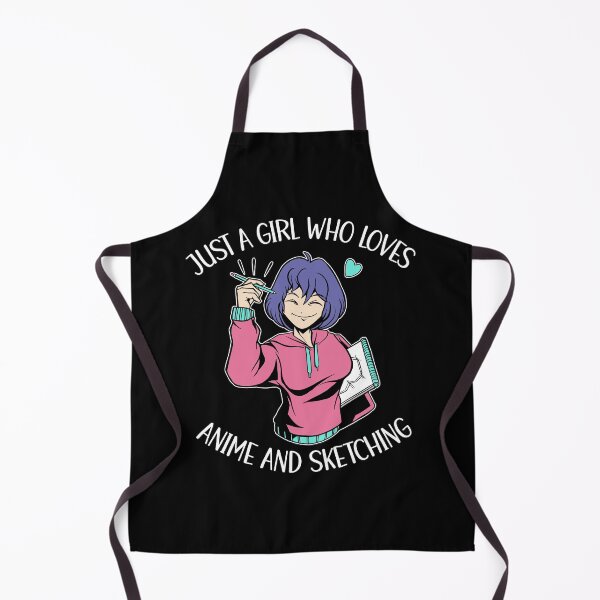 Item preview, Just A Girl Who Loves Anime And Sketching designed and sold by OnepixArt.