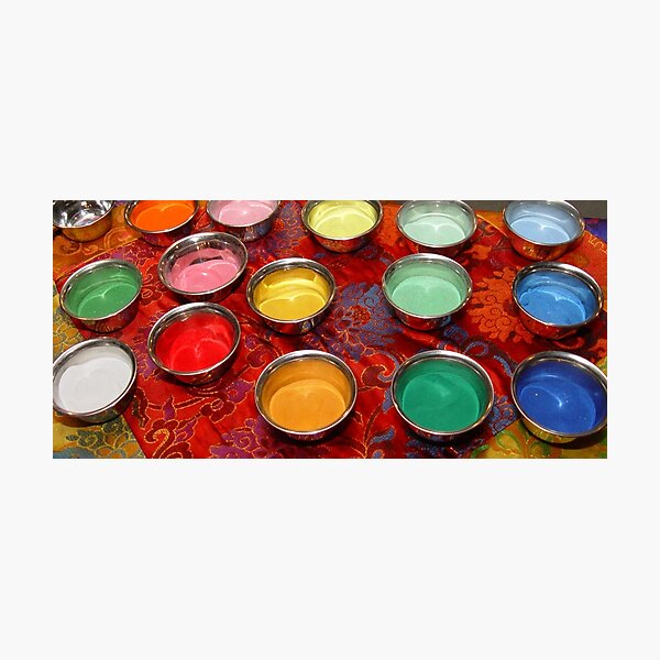 Mandala Sand Photographic Print