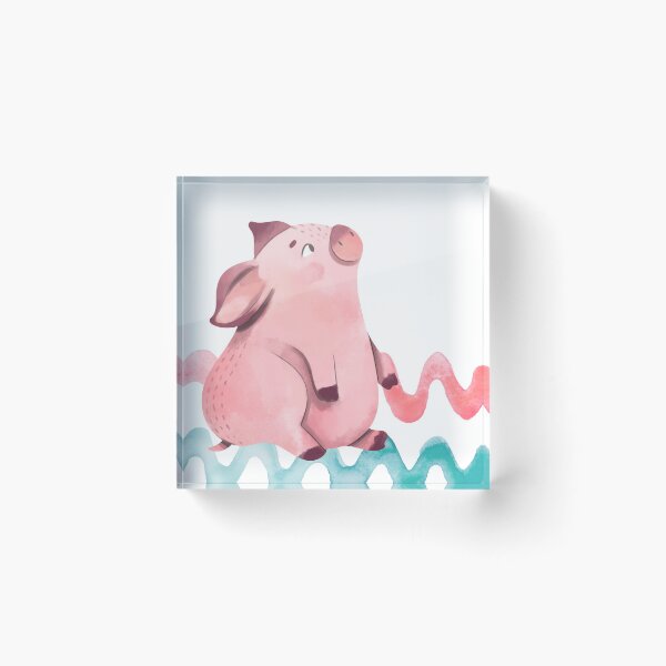 Item preview, Pink piggy is the most cute animals from the farm. designed and sold by MagdalenaRulez.