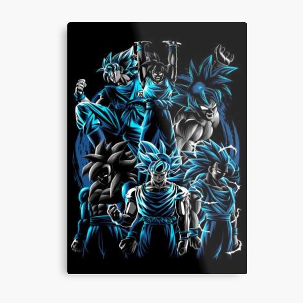 Kid Goku Metal Prints for Sale | Redbubble