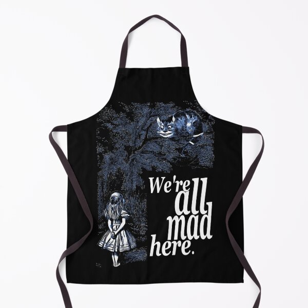 Item preview, We Are All Mad Here - Alice In Wonderland Quote designed and sold by maryedenoa.
