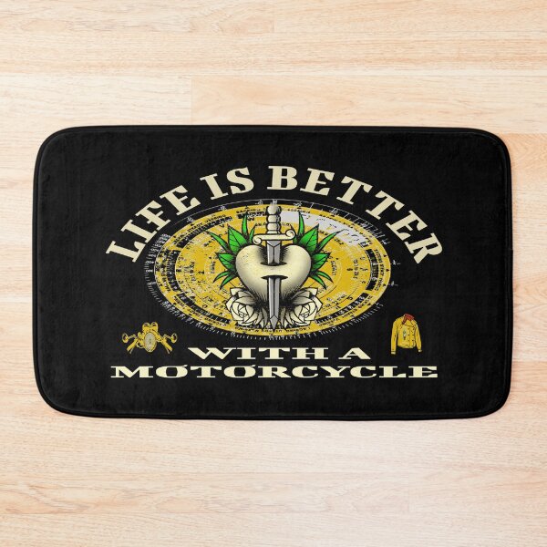 Item preview, Life is better with a motorcycle designed and sold by vibeno1.