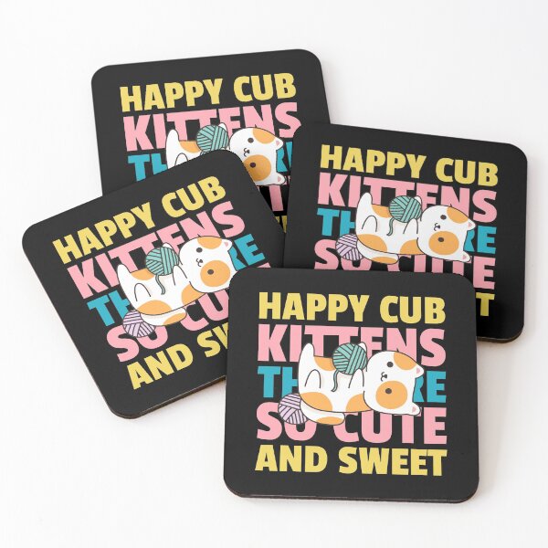 Item preview, Sweet Happy Cub Kittens designed and sold by AmberSiraj.