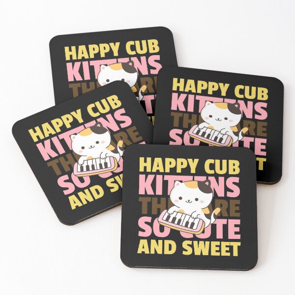 Item preview, Sweet Happy Cub Kittens designed and sold by AmberSiraj.