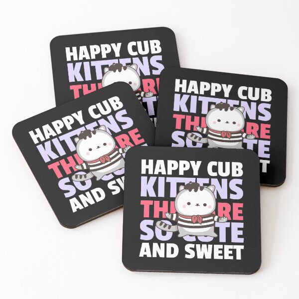 Item preview, Sweet Happy Cub Kittens designed and sold by AmberSiraj.