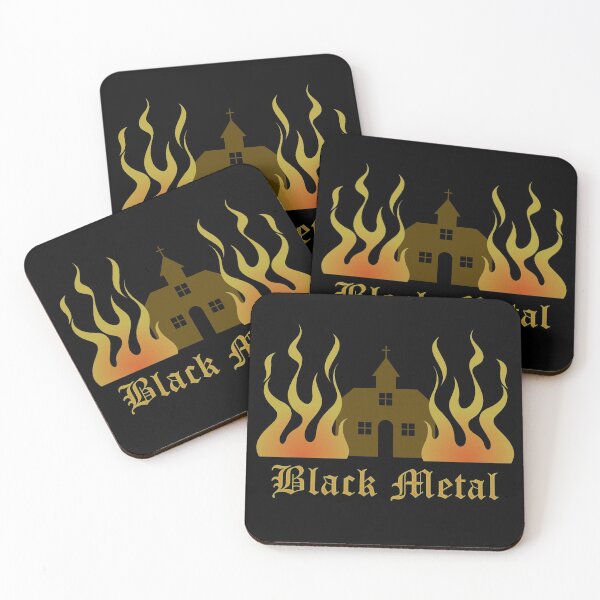 Item preview, Black Metal Norwegian Church Burning Unholy  designed and sold by h44k0n.