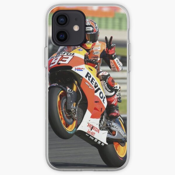 Marc marquez Funda blanda para iPhone