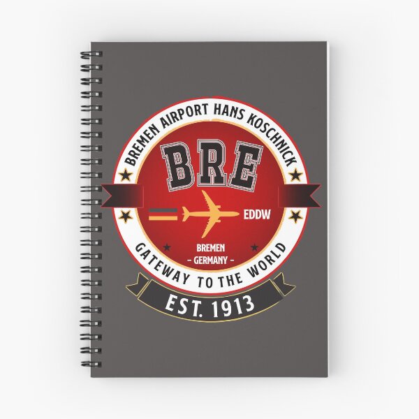 Item preview, BRE Bremen Airport Germany - Vintage Style designed and sold by FouDeeziner.