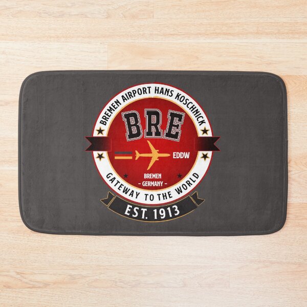 Item preview, BRE Bremen Airport Germany - Vintage Style designed and sold by FouDeeziner.