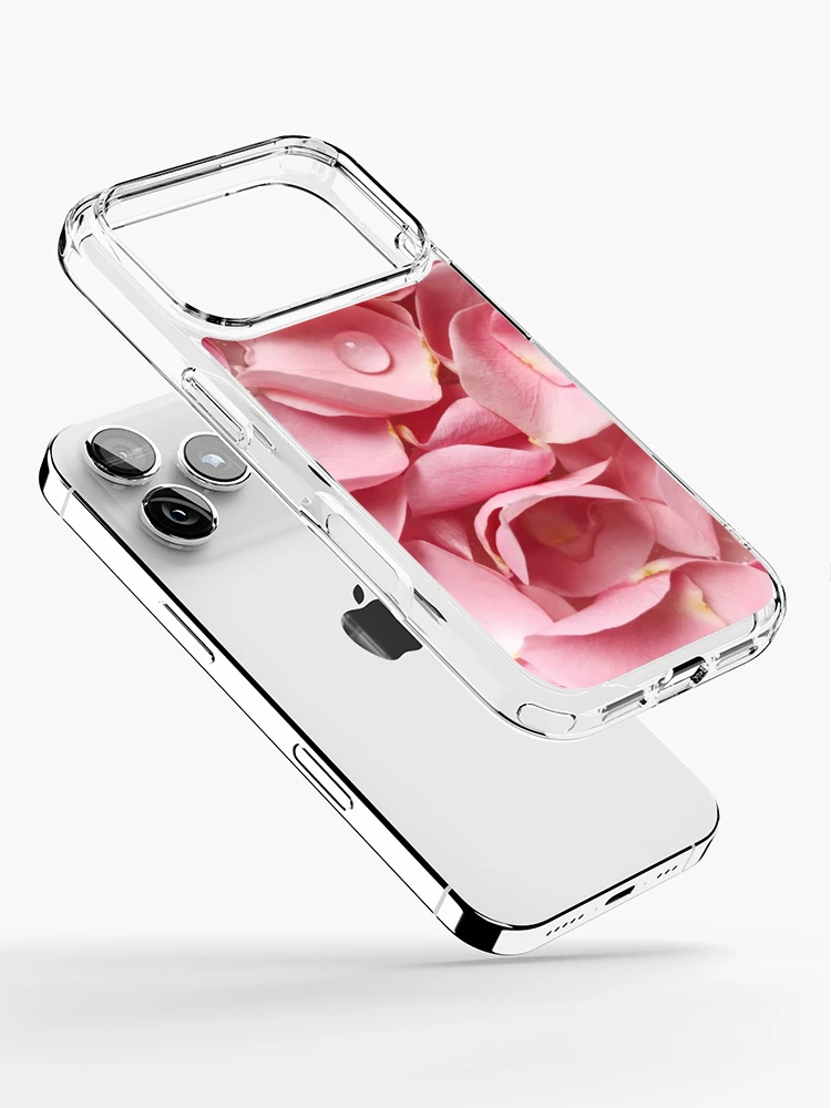 Thumbnail 2 of 5, iPhone Case, Pink Roses designed and sold by ThePrintCrafty.