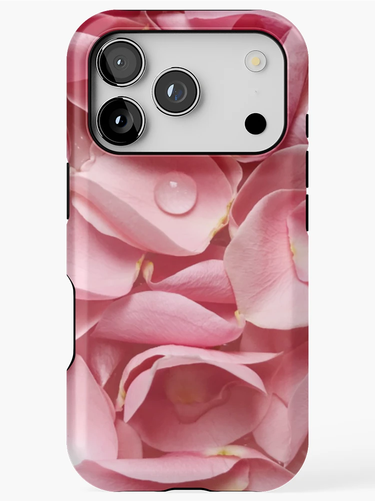 Thumbnail 1 of 4, iPhone Case, Pink Roses designed and sold by ThePrintCrafty.