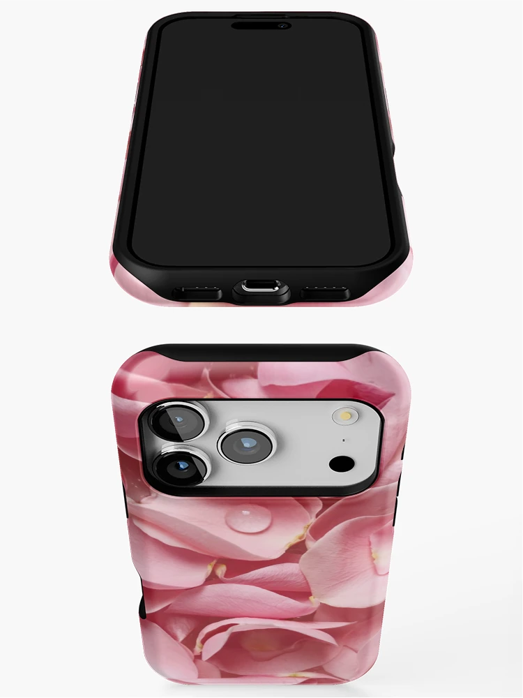 Thumbnail 3 of 4, iPhone Case, Pink Roses designed and sold by ThePrintCrafty.